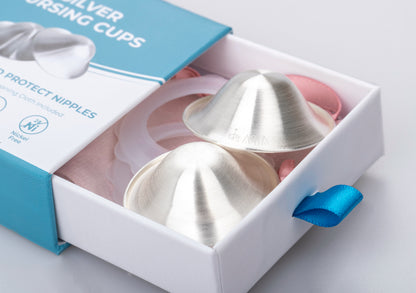 Silver Nursing Cups