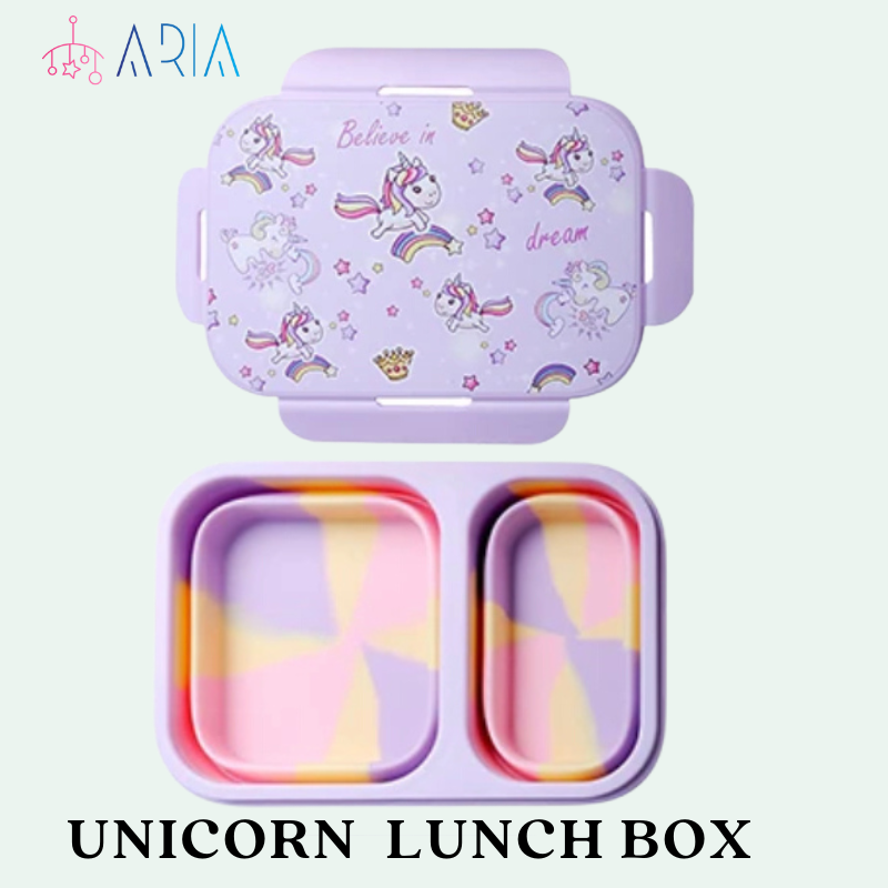 ARIA Collapsible Kids Lunchbox and Water Bottle Sets