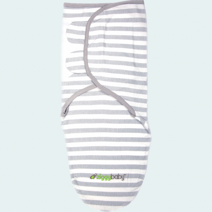 Organic Baby Adjustable Swaddle - Grey Cloud, Stripe, Stars Series