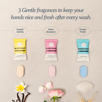 ARIA Foaming Hand Soap Refills - 3 Pack Tablets - Eco Friendly Hand Soap and Cleaning Products - Makes 3 x 350ml bottles