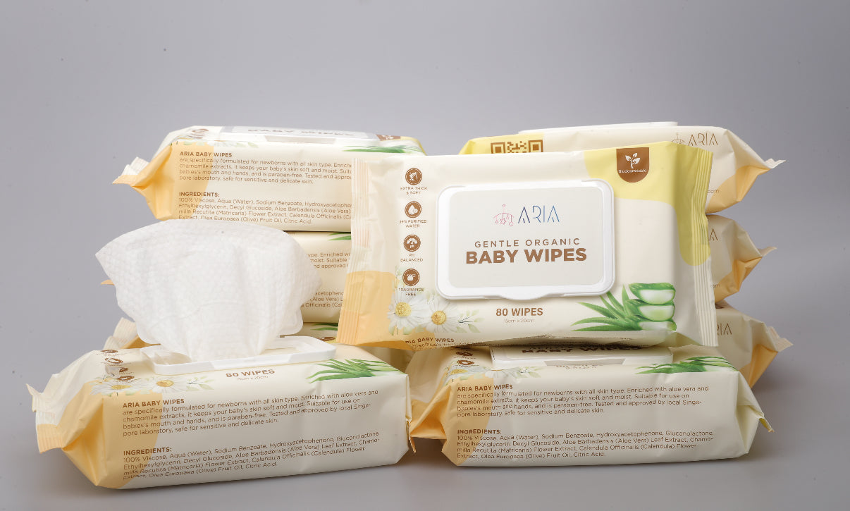 Biodegradable Plant-based Baby wipes