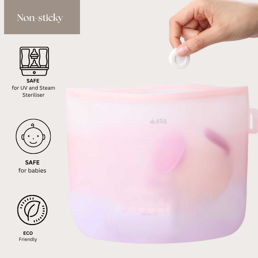 ARIA Airtight Breast Pump Pouch or Steriliser Bag - 2L and 2.5L