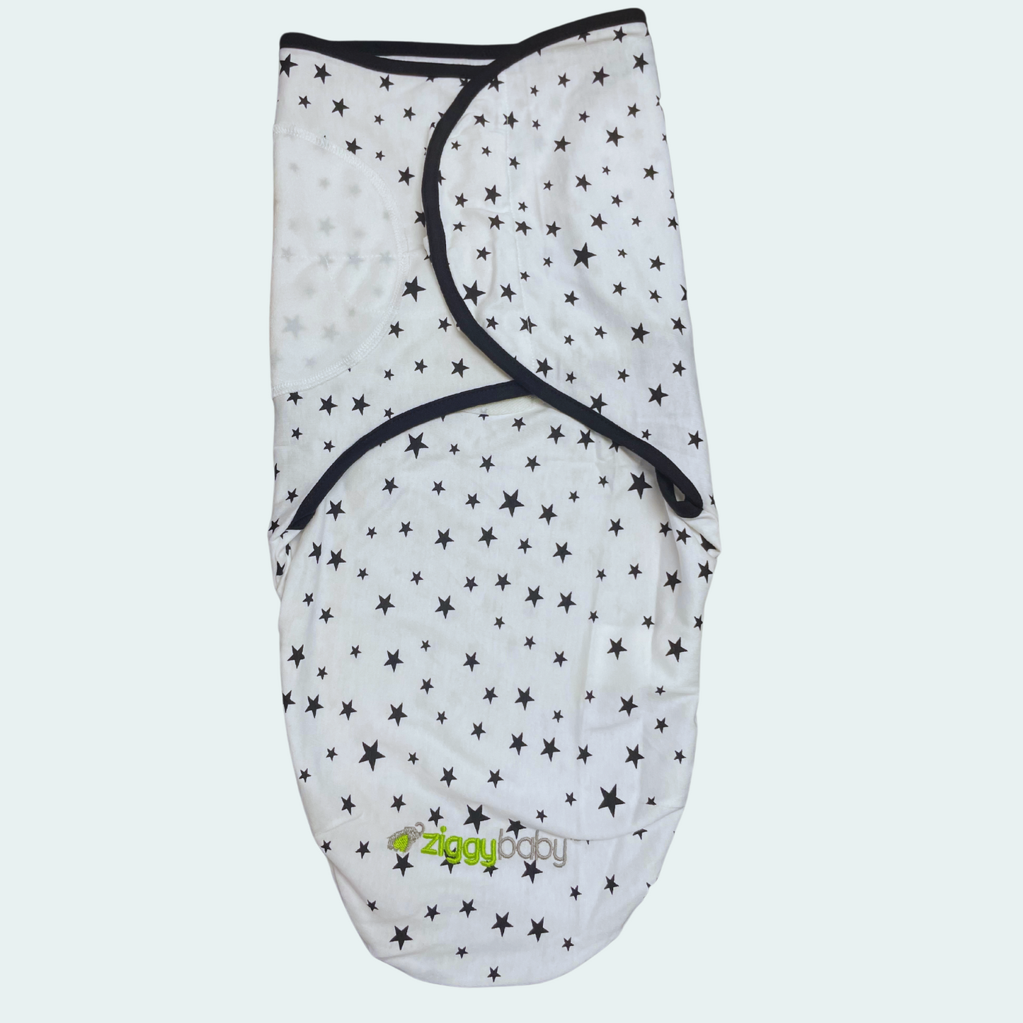 Organic Baby Adjustable Swaddle - Cotton Black and White Series