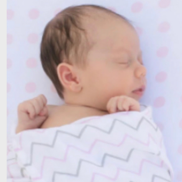 Muslin Baby Swaddle Blankets, 47x47 inch (120cm X 120cm) Girl Series