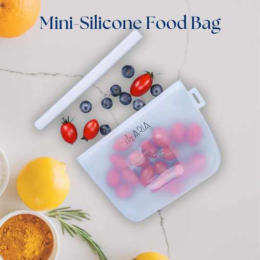 ARIA Airtight Breast Pump Pouch or Silicone Food Storage Bag 500ml