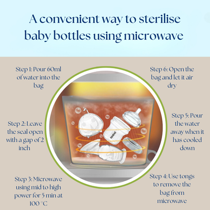 ARIA Airtight Breast Pump Pouch or Silicone Food Storage Bag 500ml/1L/1.5L/2L