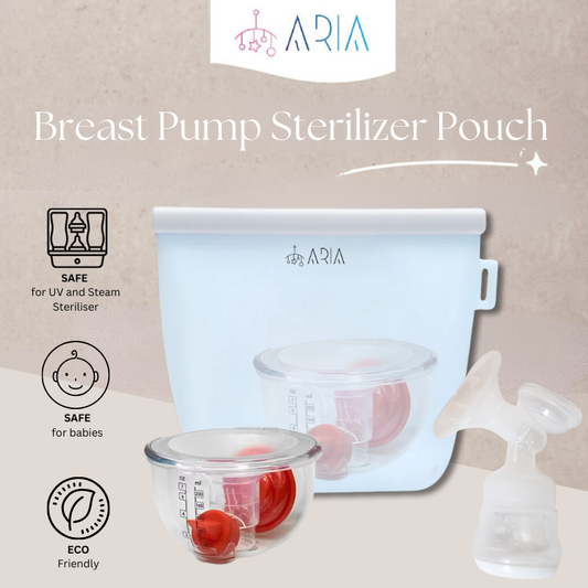 ARIA Airtight Breast Pump Pouch or Silicone Food Storage Bag 500ml/1L/1.5L/2L