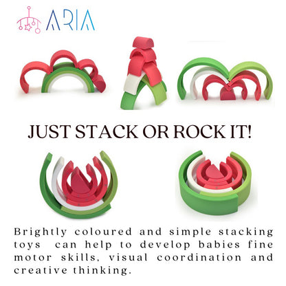 Stacking Toy Baby | Teething Toy For Baby | Baby Educational Toys | Montessori | Stacking Toy | BPA Stacking Block Toys