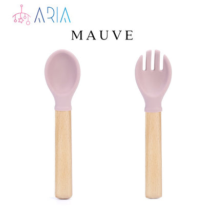 Baby Spoon and Fork Set | Baby Spoon Set | Feeding Spoon | Baby Fork | Baby Self Feeding | Silicon Spoon | Spoon Toddler