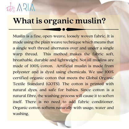 U-shape Pure Muslin Cotton Baby Bibs | Toddler Feeding Bib | Infant Saliva Bib | Bibs Feeding Bib | Newborn Bandana Bibs