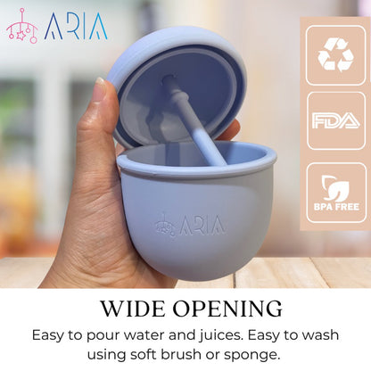 Training Cup for Toddlers | Baby Cup | Kids Mug with Straw | Silicone Sippy Cup for Baby | Children Cup | Kids Cup