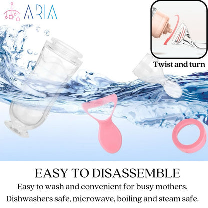 Baby Feeder | Silicone Baby Spoon | Baby Feeding Set | Baby Feeding Spoon | Baby Food Feeder