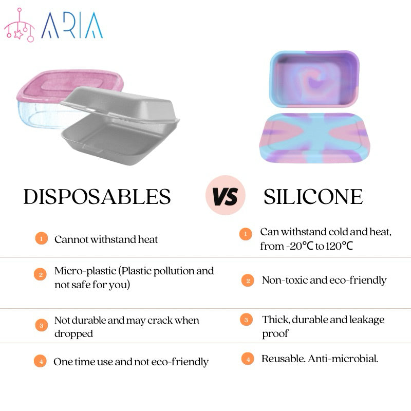 Portable Snack Box | Collapsible Lunch Box | Kids Lunch Box | Lunch Box Kids | Microwave Lunch Box | Bento Box
