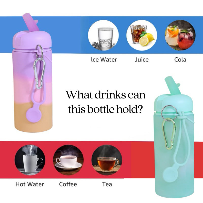 Water Bottle For Kids | Toddlers Collapsible Bottle | Water Bottles | Foldable Cup | Foldable Bottle