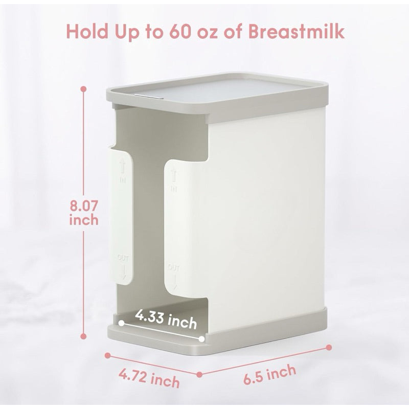 Freezer Breast Milk Organizer | Breast Milk Storage Organizer | Milk Storage Bag 1700ml Capacity