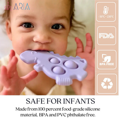 Baby Teether Toy | Baby Teether Silicone | Teether Baby | Teething Toy For Baby | Infant Toys | Fidget Toy