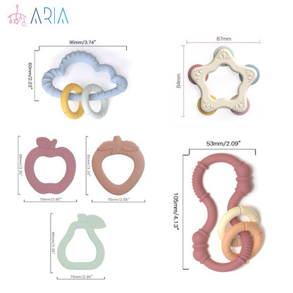 Baby Teether Toy | Baby Teether Silicone | Teether Baby | Teething Toy For Baby | Infant Toys | Fidget Toy