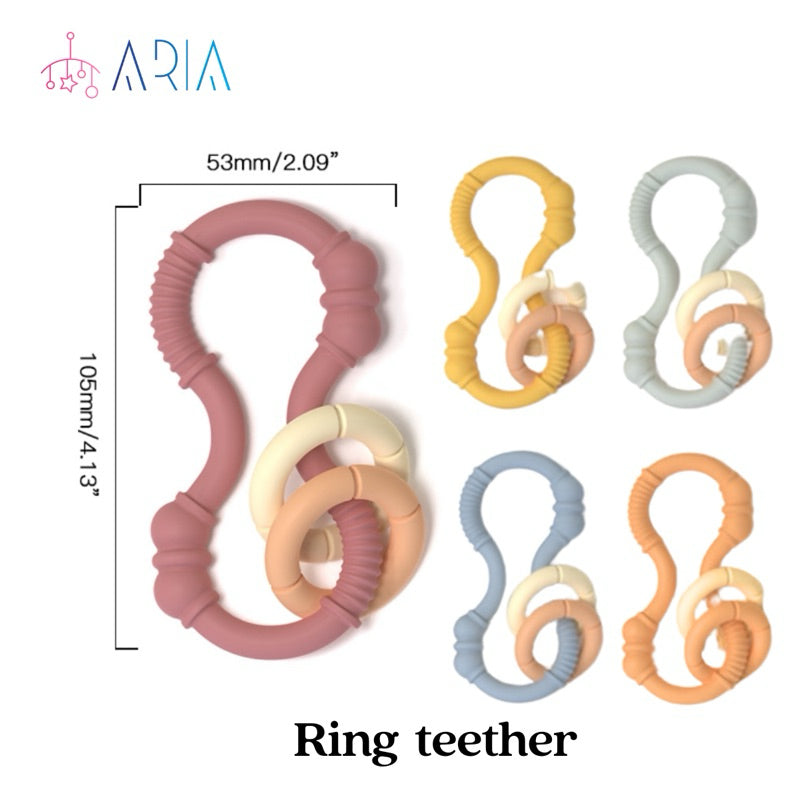 Baby Teether Toy | Baby Teether Silicone | Teether Baby | Teething Toy For Baby | Infant Toys | Fidget Toy
