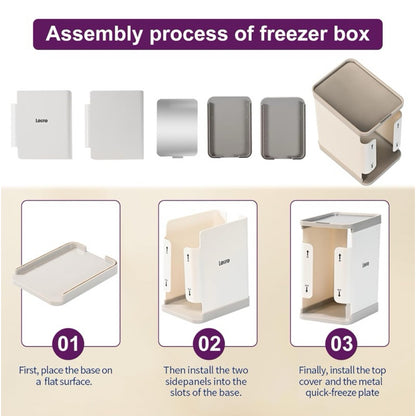 Freezer Breast Milk Organizer | Breast Milk Storage Organizer | Milk Storage Bag 1700ml Capacity