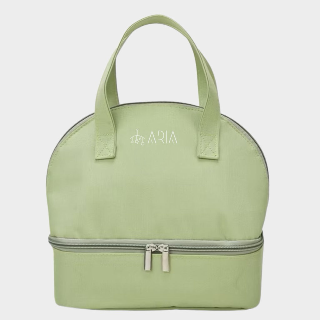 [ARIA] Insulated Bottle Cooler Bag for Breast Milk Pump Parts | Thermal Bag for Lunch Box Milk Storage Bag