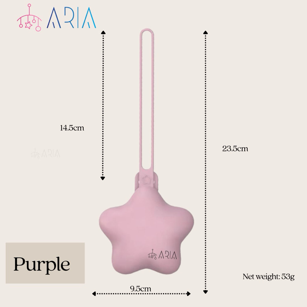 [ARIA] Pacifier Holder Case | Baby Pacifier Case | Pacifier Container for Travel | Straw Holder | Pacifier Clip